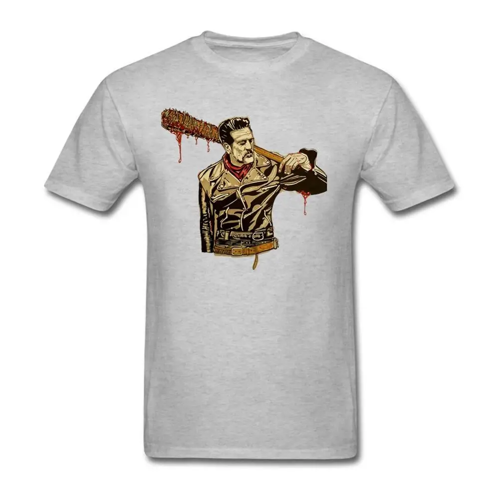 Смешно Negan Люсиль Мужская Экипаж Шеи с Коротким Рукавом Clothing Дешевой Цене Мужчины