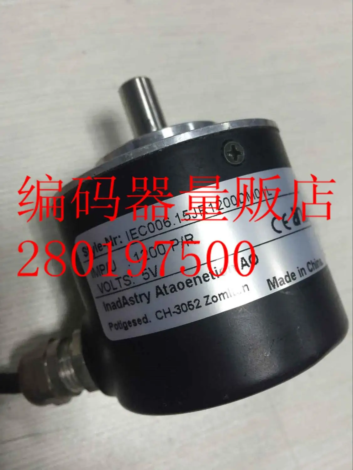 

[BELLA] IEC006.15JR1200DM01L new spindle encoder --2pcs/lot
