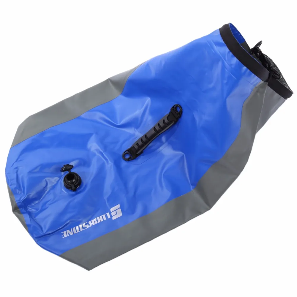 60L Ultra grande impermeable seco bolsa portátil de deportes acuáticos al aire libre Camping mochila río Trekking natación aguas arriba paquete