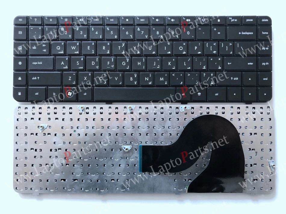 ARABIC AR Keyboard For HP Compaq Presario 56 62 CQ56 G56 CQ62 G62 AR AX6 Black keyboard AR Layout -1