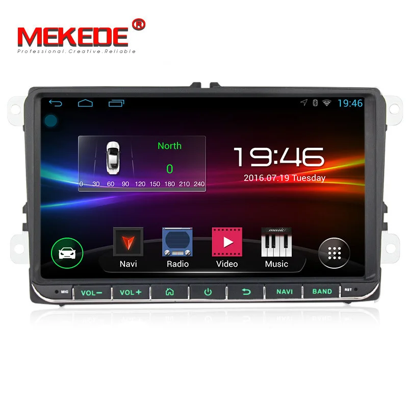 Android автомобильное радио gps для Skoda Fabia/Octavia/Rapid/Yeti/Superb/Praktic/Roomster/Seat Leon/Altea/Alhambra/Toledo/для Volkswagen - Цвет: green