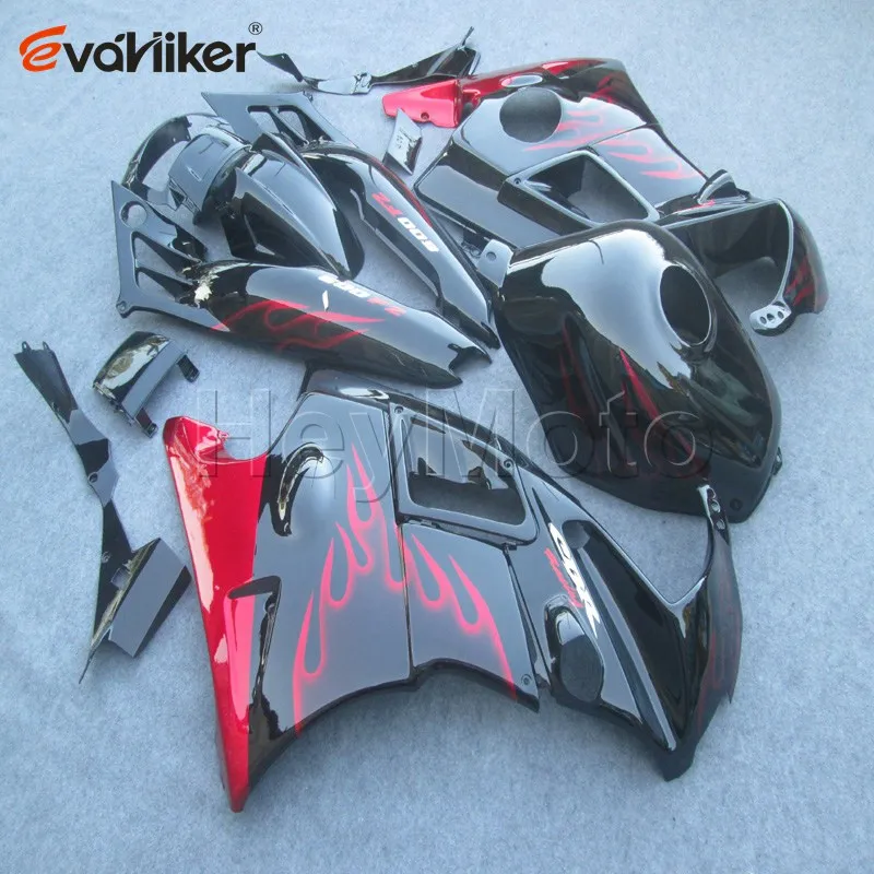 Капот мотоцикла на заказ для CBR600F2 1991-1994 CBR600 F2 91 92 93 94 ABS Пластиковый обтекатель мотоцикла+ 5 подарков окрашенный красный - Цвет: D