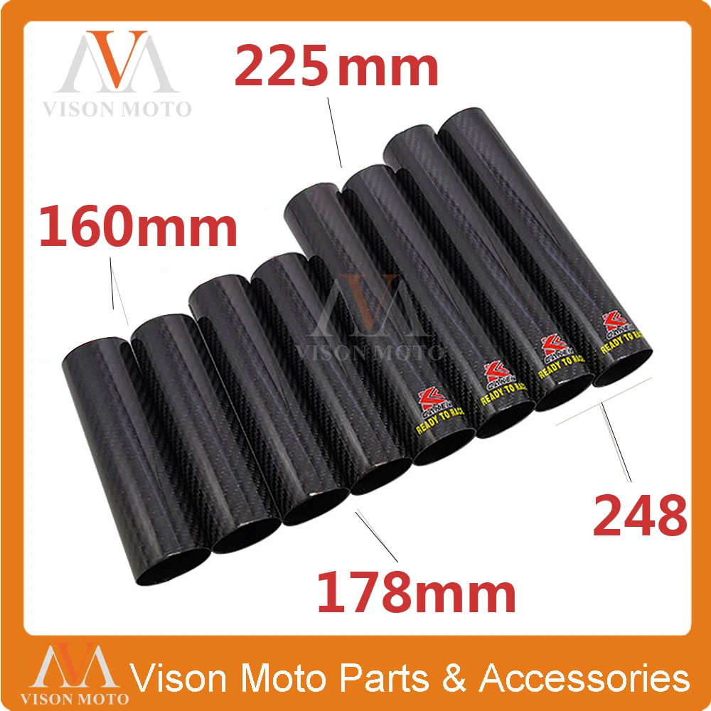 

Universal Motorcycle Carbon Fiber Fork Guard 45-52MM For HONDA YAMAHA SUZUKI KAWASAKI KTM BMW Harley On Off Road Dirt Bike