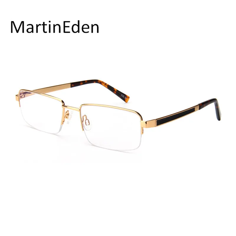 High Quality Fashion Rimless Gold Reading Glasses Men Glasses For Sight