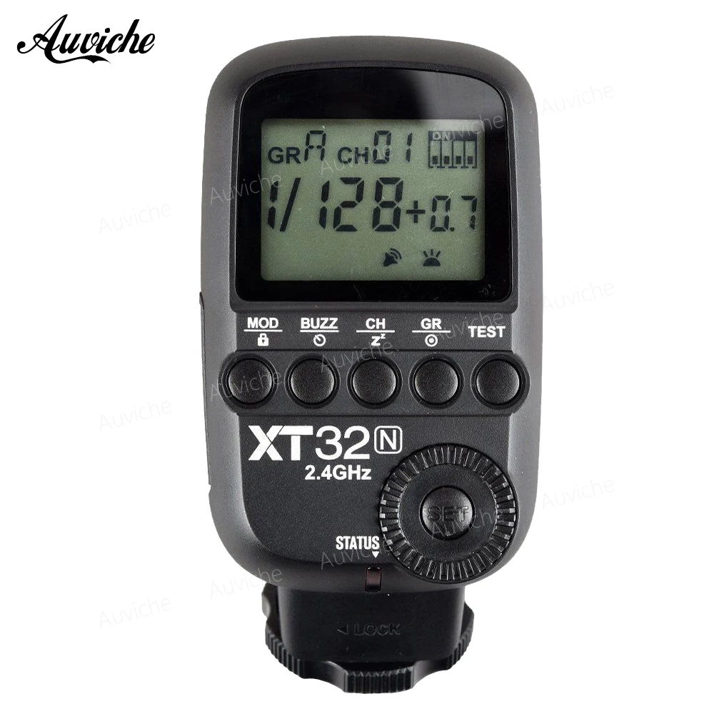 

Godox XT32 XT32N 2.4G Wireless 1/8000s High-speed sync Flash Trigger for Godox X System Flash XTR-16 XTR-16S for Nikon DSLR