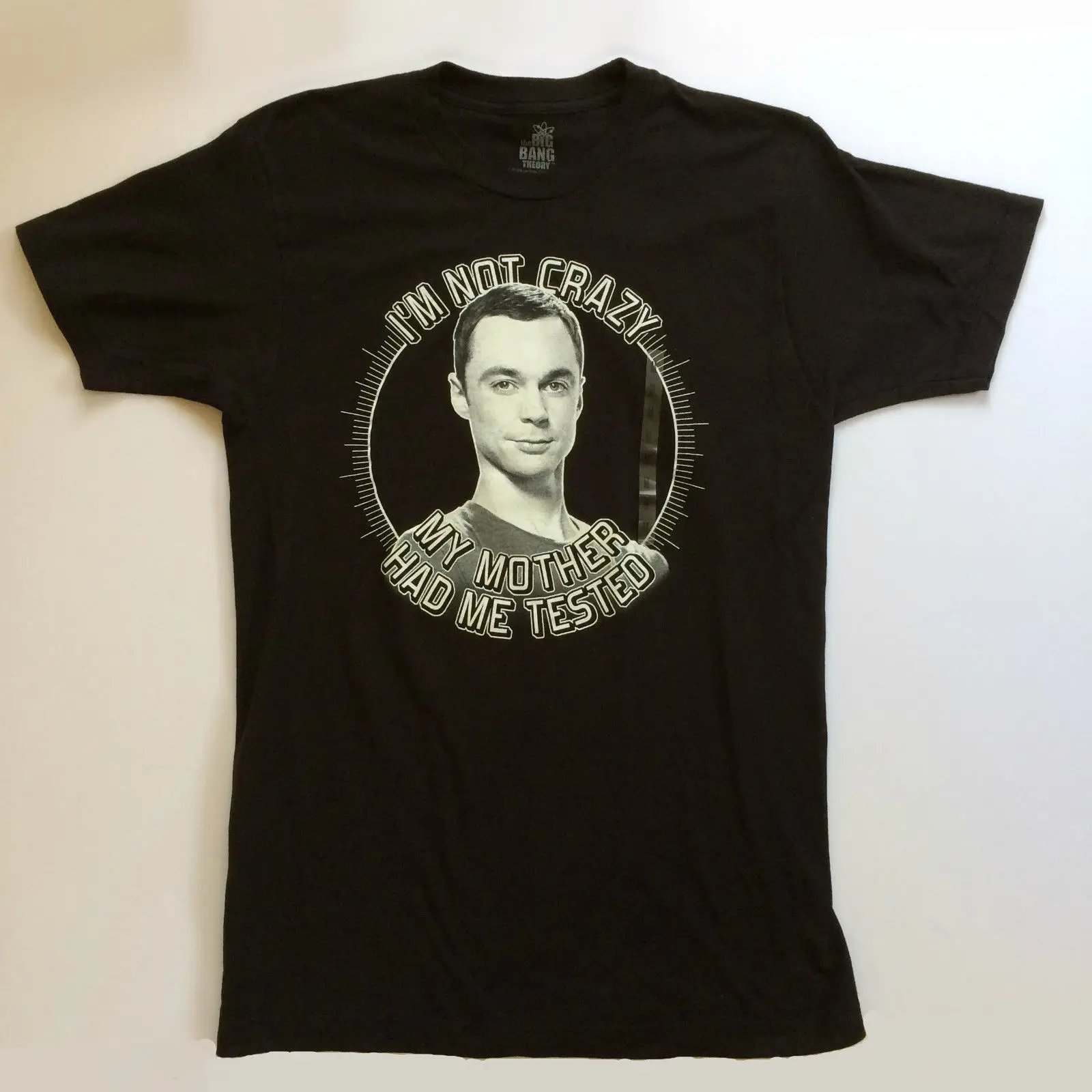 Футболка Sheldon Cooper NWOT с рисунком большого взрыва бесплатная доставка модные