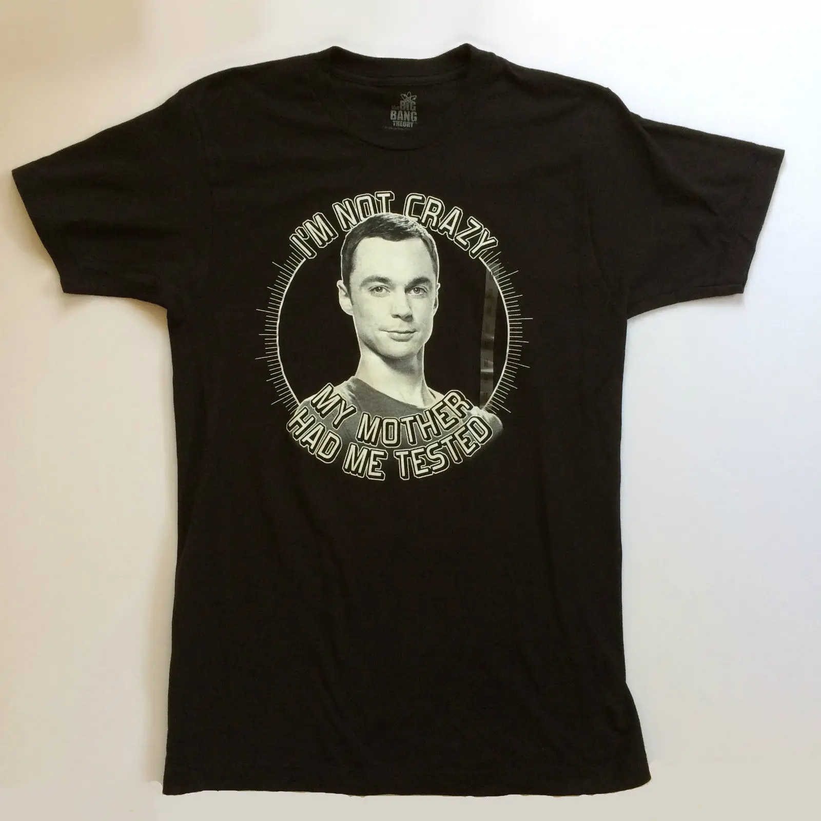 

The Big Bang Theory Sheldon Cooper NWOT T-Shirt Jim Parsons Crazy Graphic Tee Free shipping Harajuku Tops Fashion Classic Unique