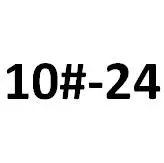 4#6#8#10# американские белые цинковые антирыхлые гайки, самоблокирующиеся гайки, нейлоновая гайка 1/4-20 5/16-18 3/8-16 - Цвет: 20PCS