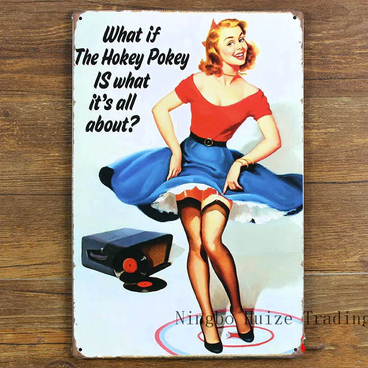 Retro poker poster