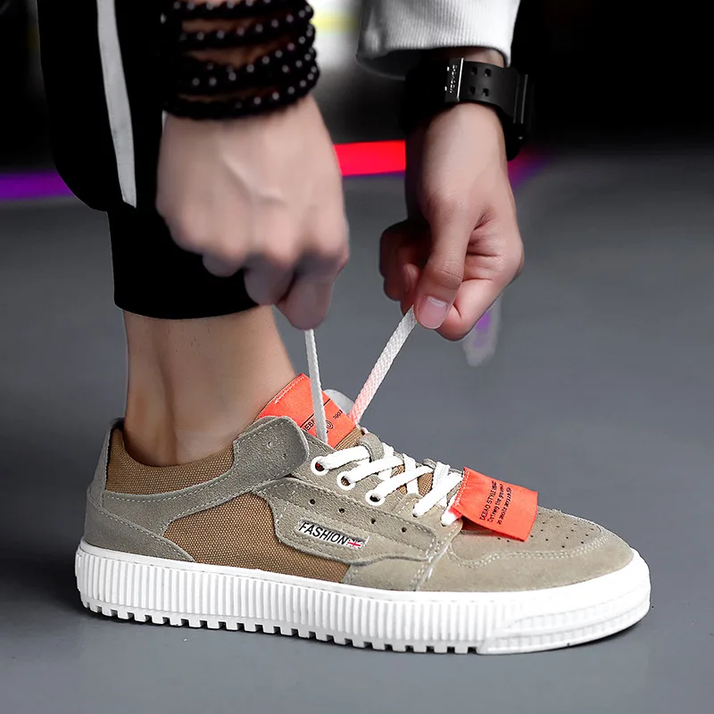 

Spring and Summer New Fashion Color Cloth Shoes Low Tide Shoes I Men's Shoes