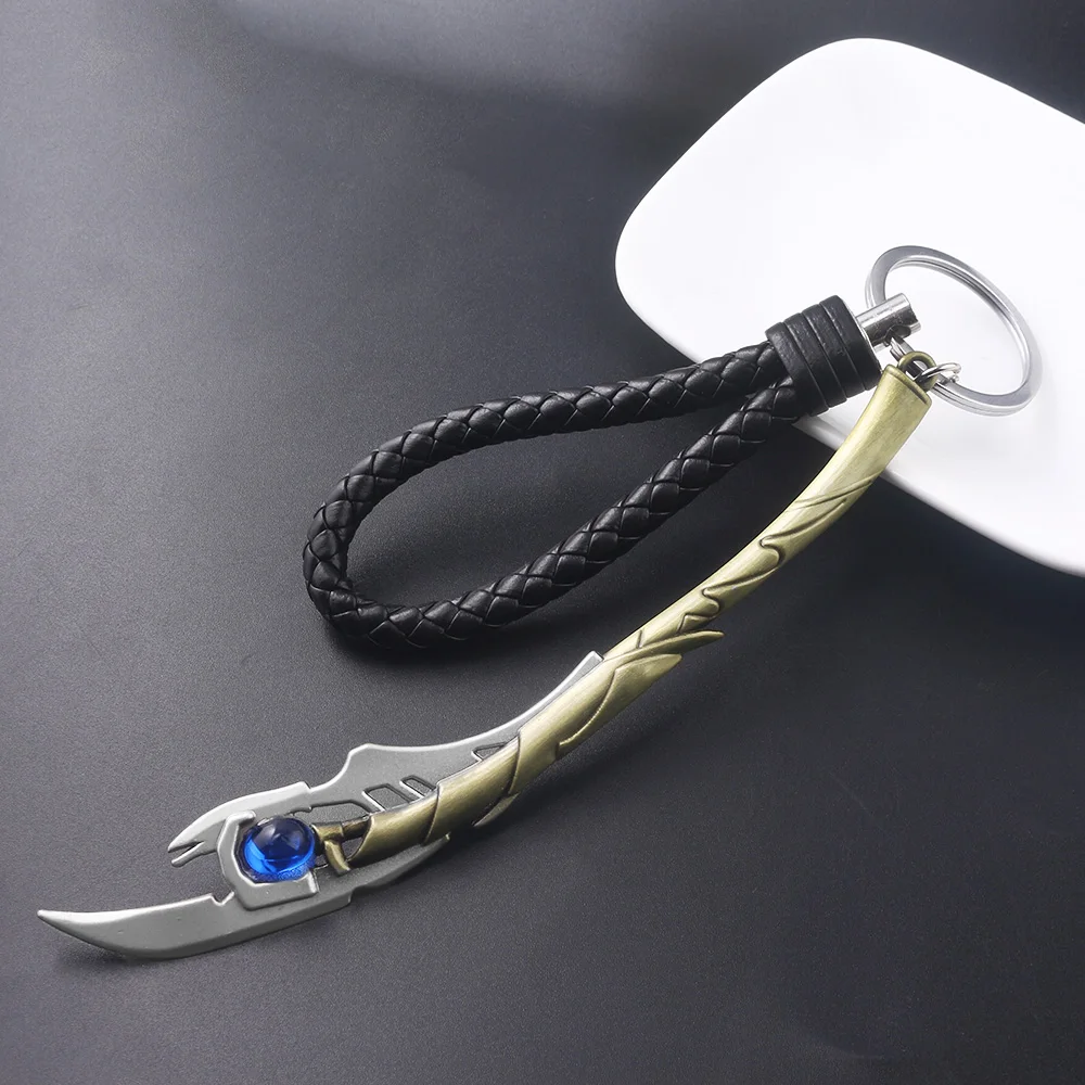 The Avengers Endgame Black Widow Weapon Stick Alloy Key Chains Keychain Keyring
