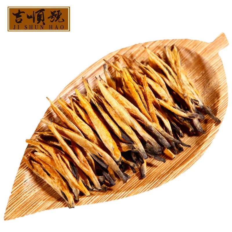 

China Quality Big Gold needle Dian Hong tea A+++++ Natural Green organic Black tea Chinese DaJinZhen DianHong tea Oolong Red tea