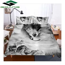 Best Price GOANG 3d bedding set duvet cover bed sheet pillow digital printing Wolf kiss twin bedding set Animal Pattern Home textile Best Price GOANG 3d bedding set duvet cover bed sheet pillow digital printing Wolf kiss twin bedding set Animal Pattern Home textile