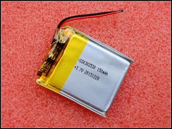 

3.7 volt polymer lithium battery F8 Ling DM900 traffic recorder BL580 general charge 032530