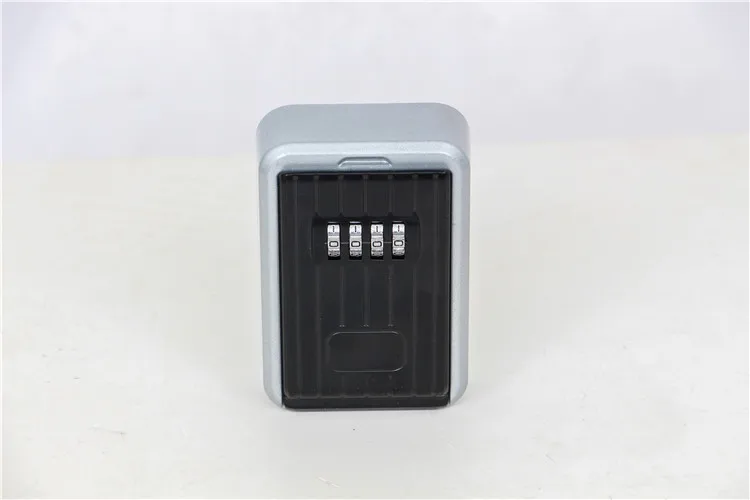 Wall Mount Key Organizer Storage Box Security Keyed Door Lock With 4 Digit Combination Password Secret Safe