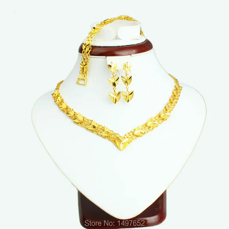 Новейшие Дубай Комплект бижутерии, золото золотой Цвет турецкий египетского Алжир индийский марокканской Саудовской Аравии для женщин ювелирные изделия
