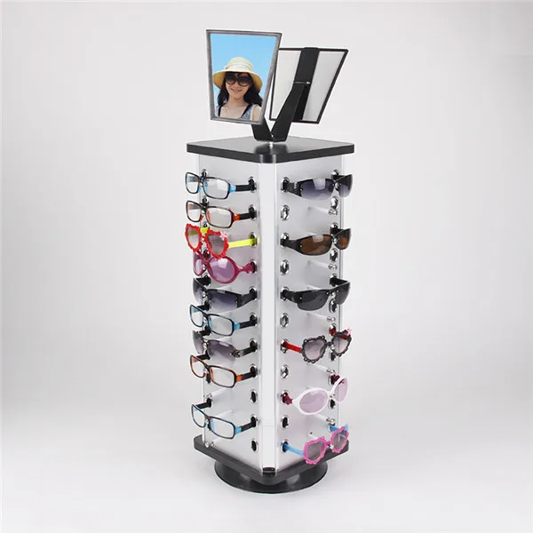 Square 1pc Expedited Shipping Metal Rotating Sunglass Display Rack