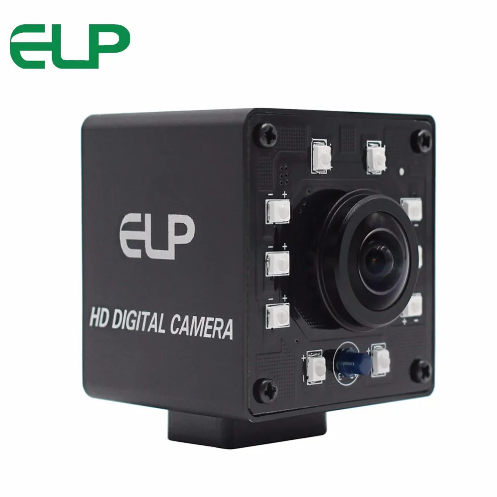 

1.3MP Panorama View Fisheye Mini USB camera CMOS AR0130 Night Vision IR-Cut CCTV Industrial usb camera for Raspberry Pi