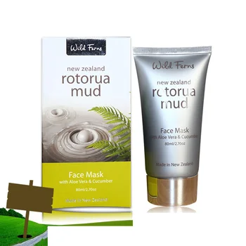 

Parrs Rotorua Mud Face Mask with Aloe Vera & Cucumber Restore Skin tone Elasticity Face Lifting Firming Soothing Moisturizing