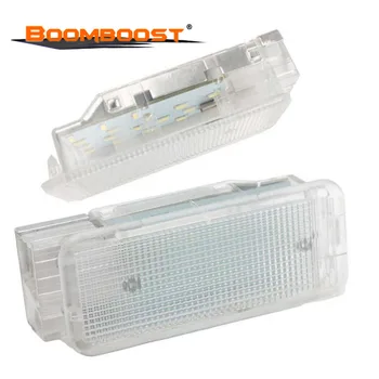 

2Pcs Interior 18SMD LED car compartment For P/eugeot 1007 206 207 306 307 3008 406 407 5008 light Lamp luggage lights
