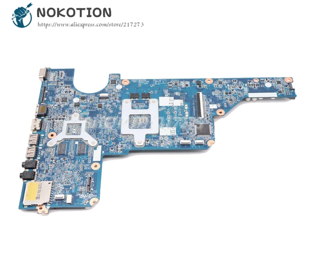 NOKOTION 638855-001 647627-001 для HP Pavilion G4 G6 G7 Материнская плата ноутбука DA0R22MB6D0 разъем S1 DDR3 HD4250 Процессор