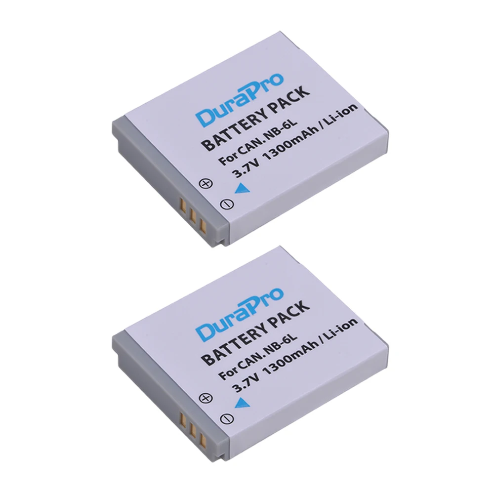 

2X NB-6LH NB6L NB-6L camera Battery for Canon Power-shot Camera HS SX520 SX530 SX540 SX600 SX610 SX700 SX710 IXUS 95 200 210 105