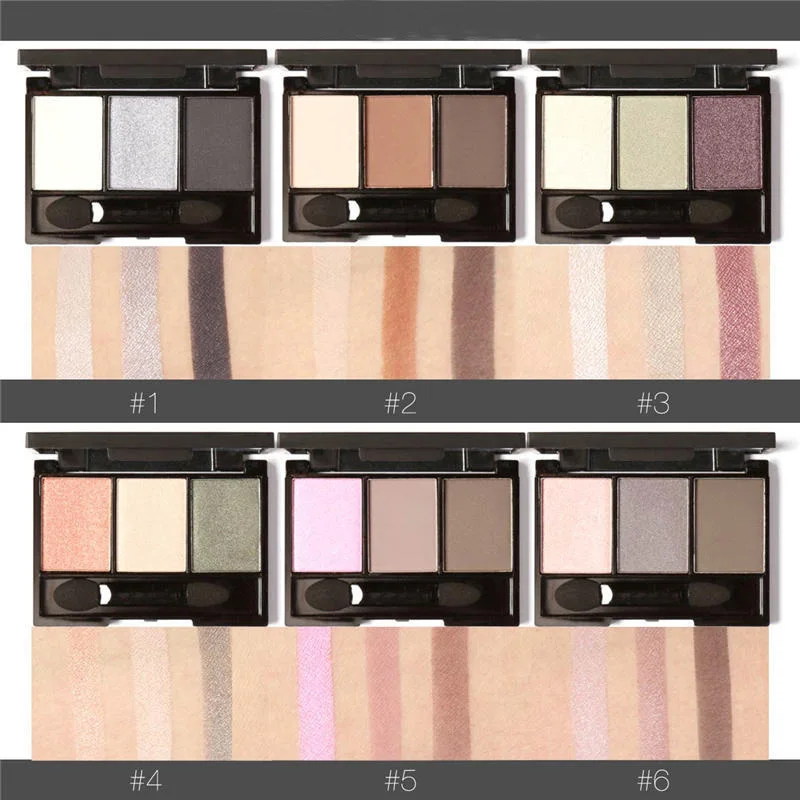 

Smoky Long Lasting Eye Sahdow Maquiagem Makeup Women Eyeshadow Palette Cosmetics Shimmer Matte Eyes