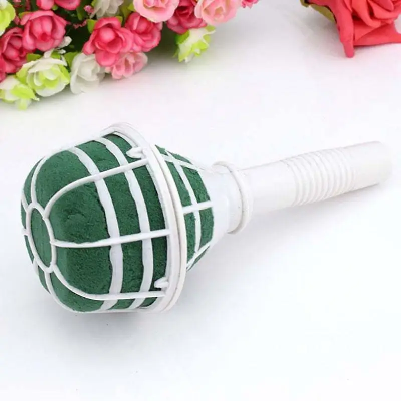 1pcs Diy Dried Flower Bouquet Holder Bridal Floral Foam Flower