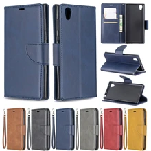 Para Sony Xperia L1 caso cubierta de cuero de PU para Soni Experia L1 Fundas Coque Sony Xperia L1 L 1 Sony L1 G3311 G3312 G3313 Etui