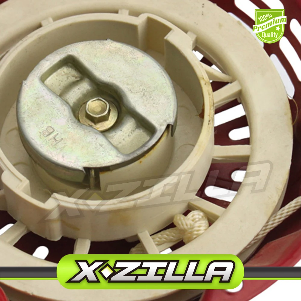 Тянуть начало стартер отдачи катушки Pully Запчасти для GX120 GX160 GX168 GX200 5.5hp 6.5hp