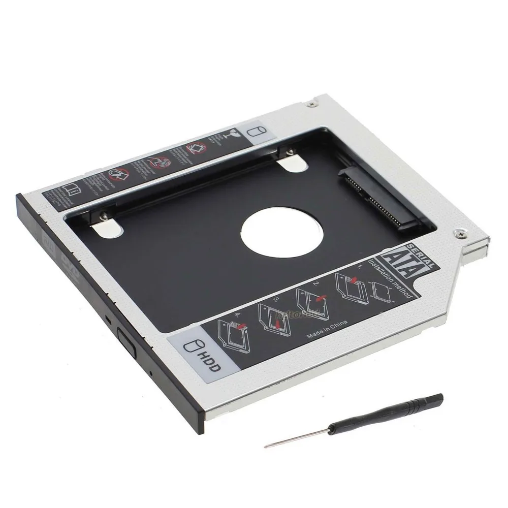 SATA to IDE 2nd HDD Hard Drive Universal Caddy Bay for HP Pavilion