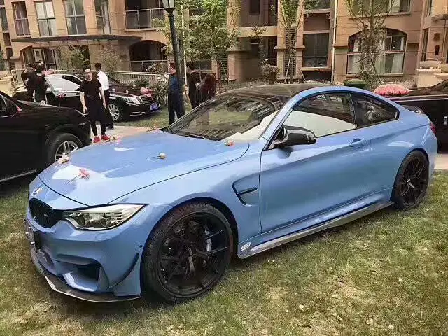 

F80 M3 F82 M4 Body kit Package/PSM Style Carbon Fiber Front upper splitter /Side skirts /diffuser/ spoiler For BMW F8X M3 M4
