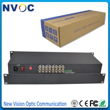 SX, SM, 8ch HD-SDI+ 1ch обратный RS485 данных волоконный приемопередатчик, 20 км, FC, внешняя мощность, евро зарядка, 8Ch HD-SDI волоконная передача