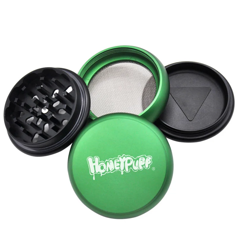 

New 4 Layer Broken Smoke Grinder Metal Tobacco Grinder Smoking Pipe Herb Grinders Weed Sigaretten Maker Moledor De Hierba