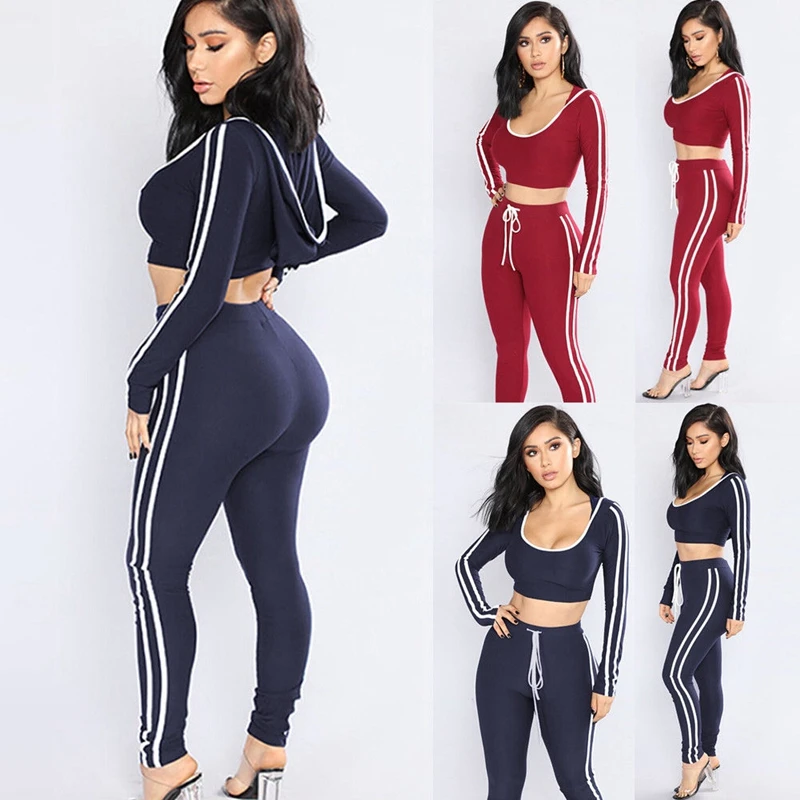 track pants with crop top
