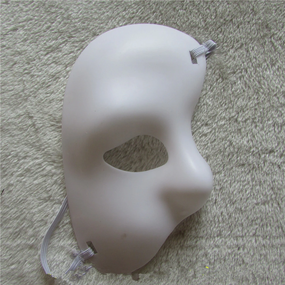 1pcs wholesale sell high quality white Masks Halloween Theme Masquerade
