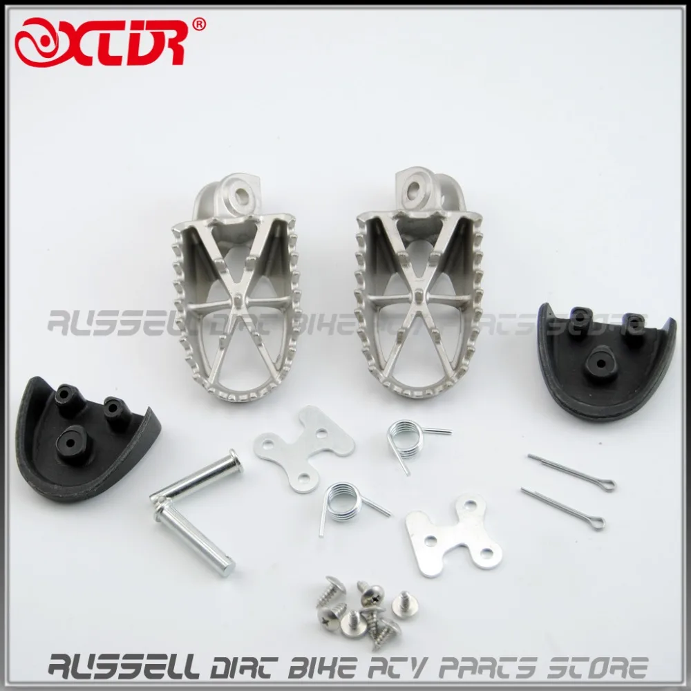 

PITSTERPRO STYLE FOOT PEG REST 140cc 150cc 160cc 250cc FOOTREST FOOTPEG For BSE XTR CQR CRF zhenglin HuaYang T8 Dirt Pit Bike