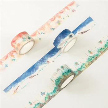 

1X 25mm*7m Colorful series washi tape DIY decoration scrapbooking planner masking tape adhesive tape sticker stationery