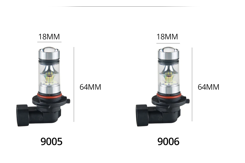 S&D MeeToo H7 H1 Led Fog Light H11 LED Car Bulbs HB3 9005 HB4 9006 SMD 2030 Auto Led Bulb Lamp 6500K Fog Lights Cars Driving Lamps (14)