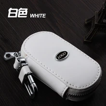 Натуральная кожа автомобильная цепь для ключей брелок чехол Крышка для Ford Mondeo Explorer Edge Kuga Focus держатель для ключей Кольца авто аксессуары