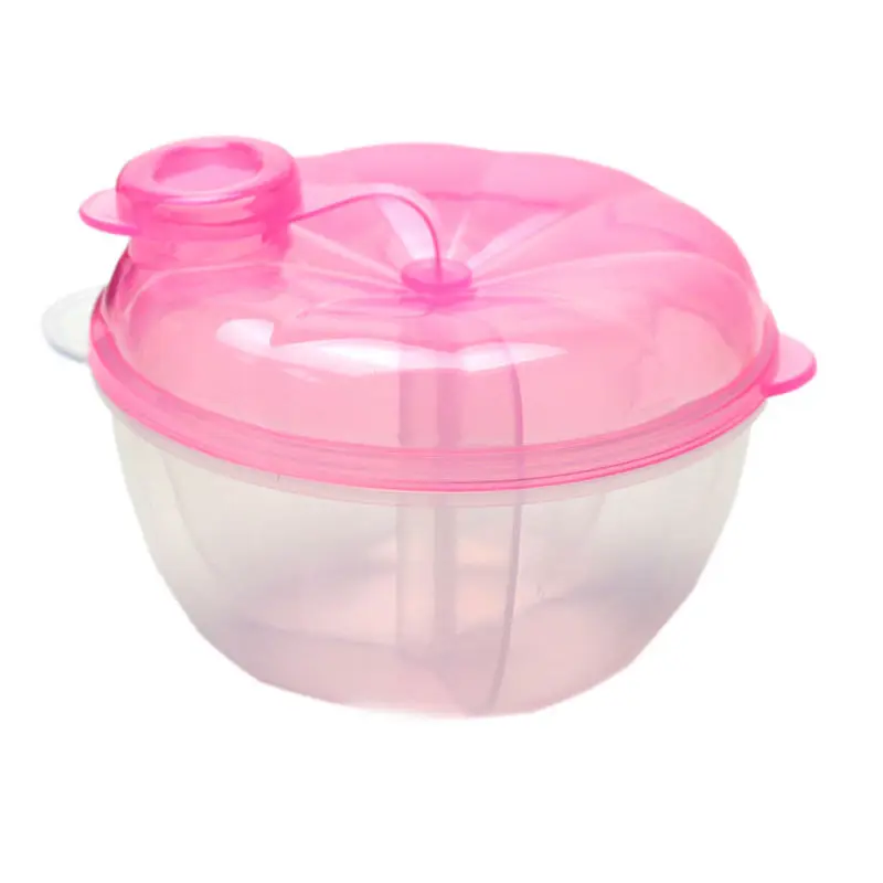 Portable Baby Toddler Milk Powder Formula Container Case Food Storage Feeding Box 3 Lattice Convenient