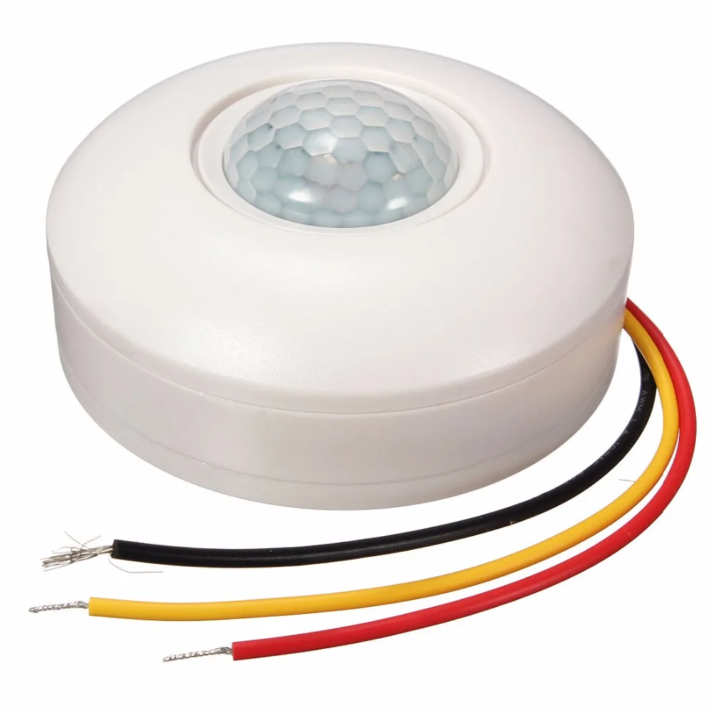 Энергосберегающий светильник с датчиком движения PIR 360 градусов|light switches and