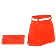 PGM Брендовые женские шорты для гольфа, одноцветная юбка, платье, шорты для женщин, одежда для гольфа, быстросохнущие женские юбки для отдыха, спортивная одежда