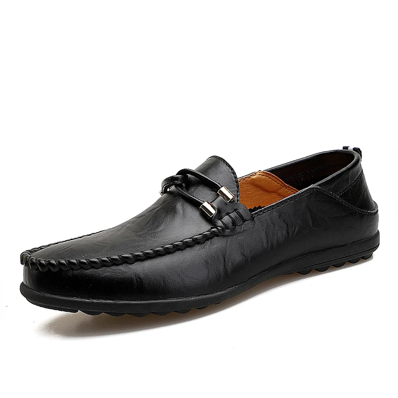 

Fashion Summer Soft Moccasins Men Loafers High Quality Genuine Leather casual Shoes Men Flats Gommino Driving Shoes