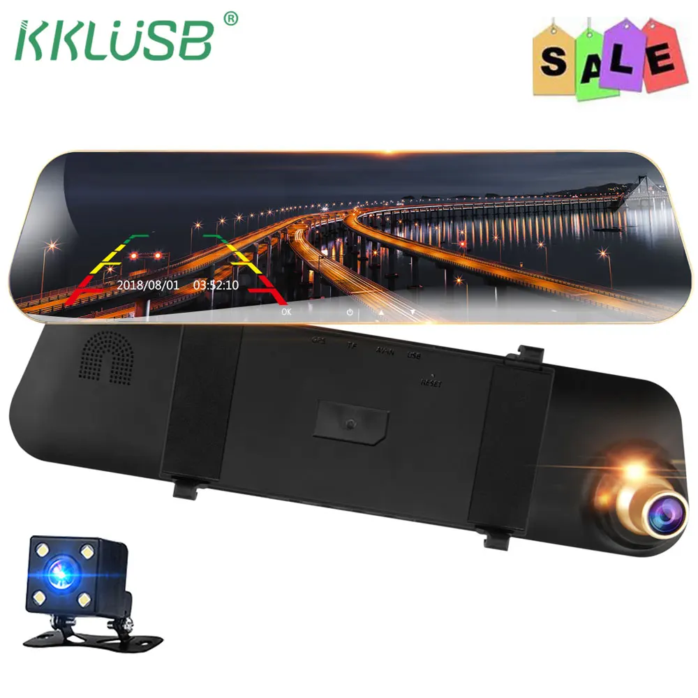 car dvr camera full hd 1080P Digital Registrar Video Recorder yi smart DashCam dual camera cam car detector drive recorder dvr