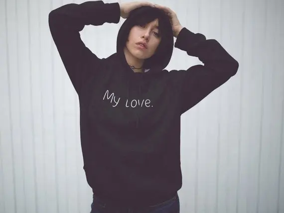 

Sugarbaby My Love Hoodie Sweatshirt Hood Top Perfect Gift Aesthetic Clothing Tumblr Clothing Edgy Goth Hipster Hoodie driopship