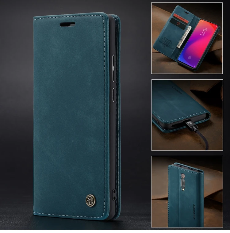 For Coque Xiaomi Mi 9T 9T 10T Pro Case Xiomi Mi9t Pro Retro Leather Magnetic Flip Wallet Cover For Xiaomi Redmi K20 K20 Pro Case leather case for xiaomi