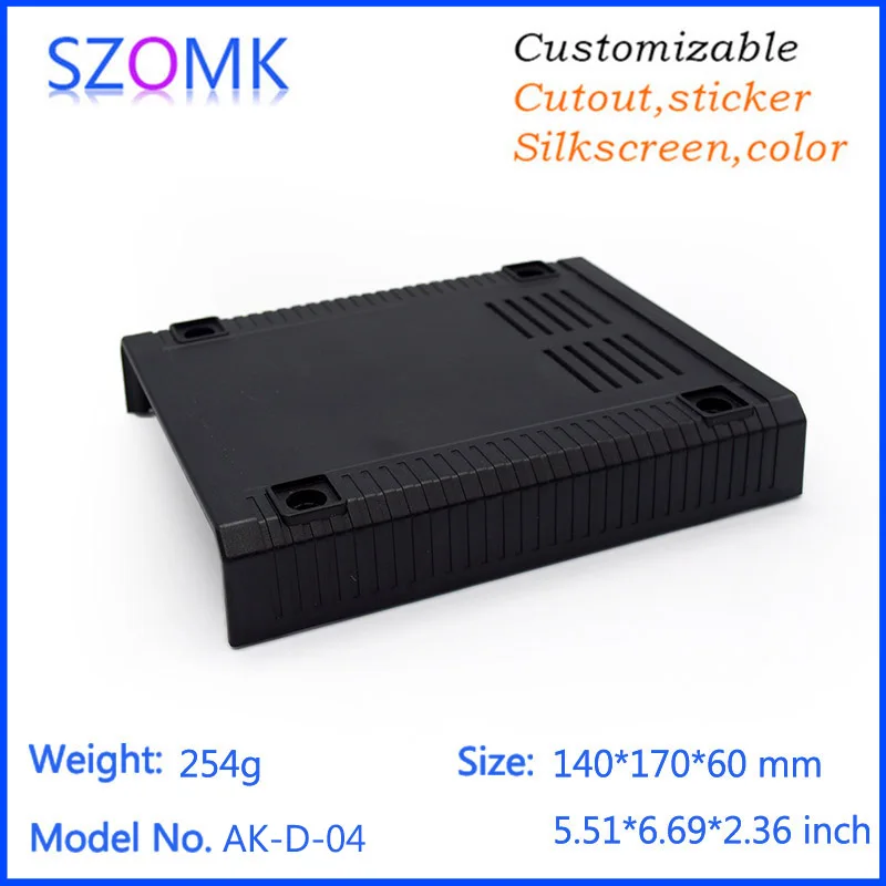 

(1 pcs)plastic electrical project box enclosure pcb box plastic project box electronic case szomk desktop instrument box