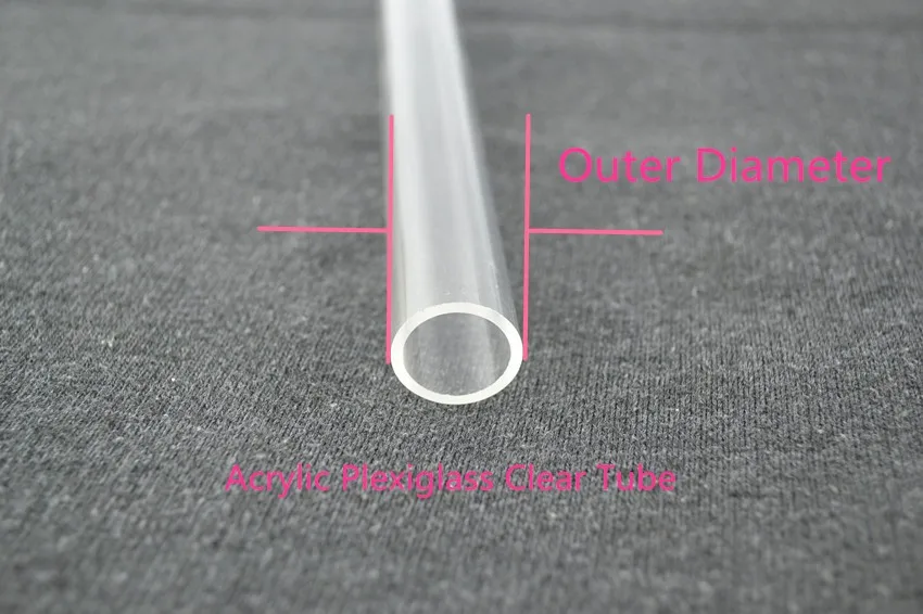 1 THZ Acrylic Plexiglass Clear Tube (1)