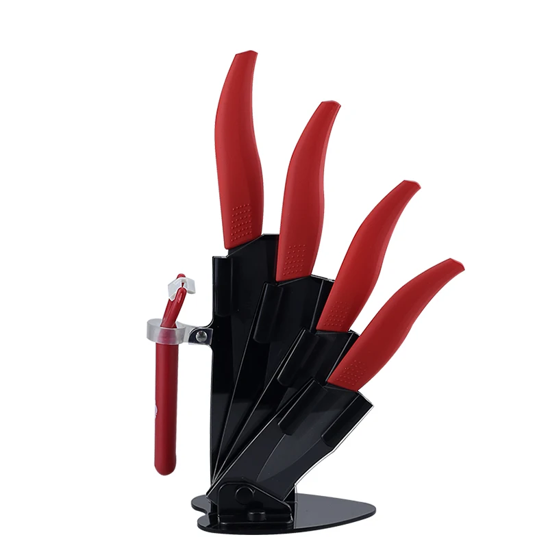 Red knives set